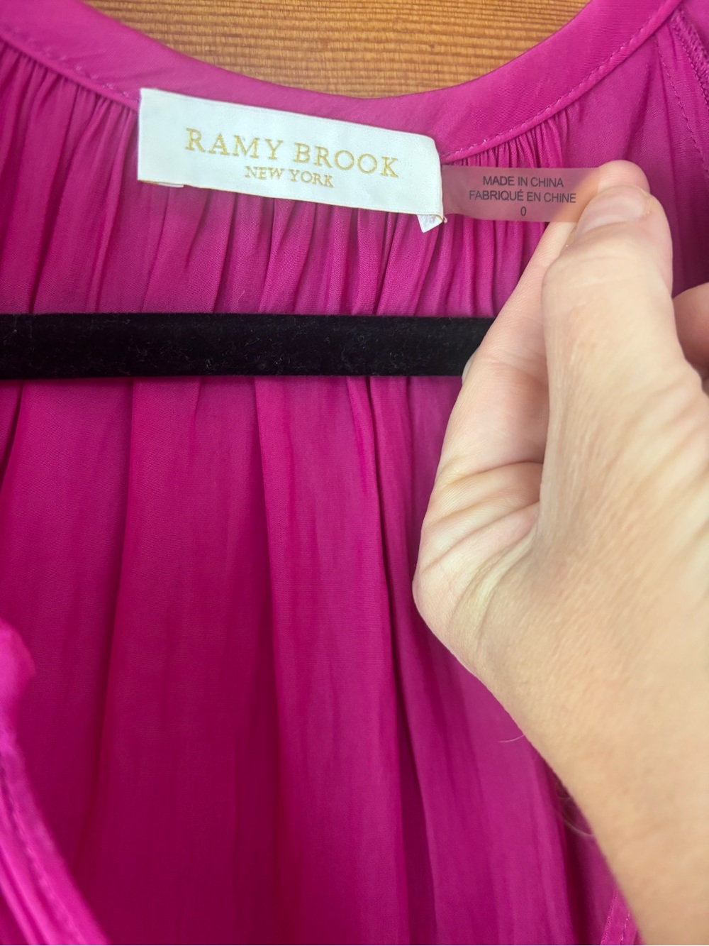 Ramy Brook Becca Mini Pink Dress Size 0 - Picture 4 of 4